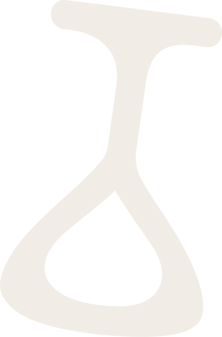 White wine glass on a white background