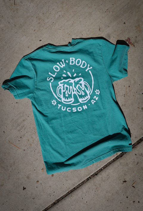 Blue Pocket Tee