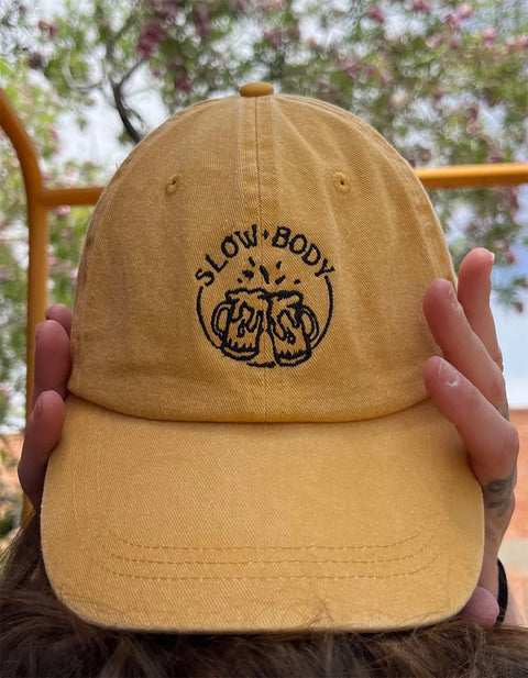 yellow hat